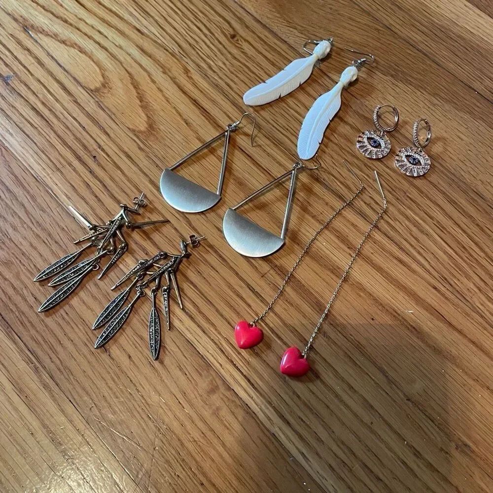 JEWELRY | bundle of 5 pairs of earrings